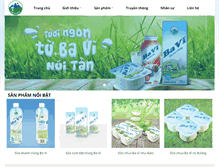 Tablet Screenshot of bavimilk-jsc.com.vn